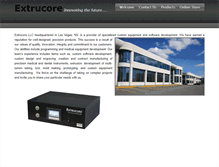 Tablet Screenshot of extrusionsolutions.com
